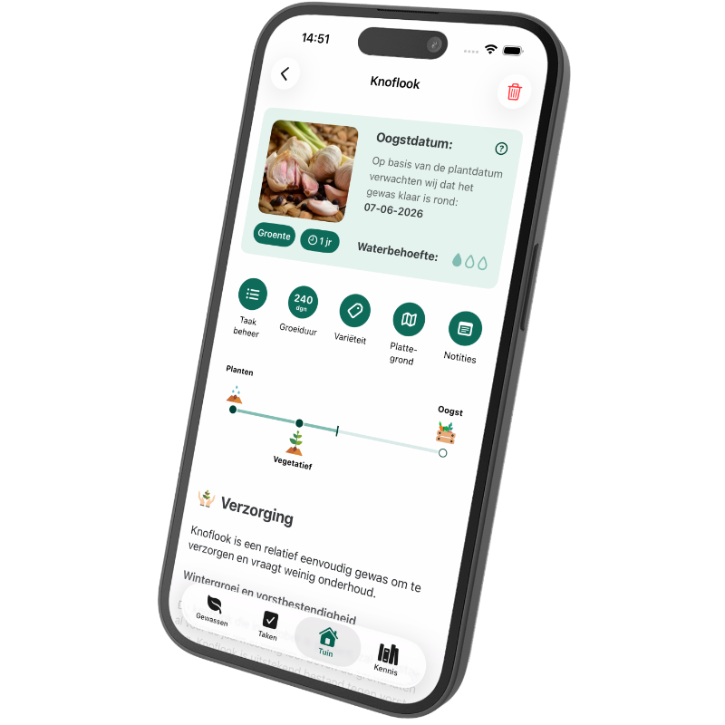 Seizoensplanning en capaciteit in de app